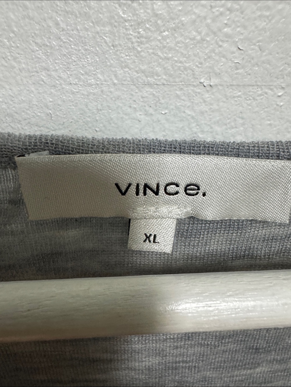 Vince Gray Scoop Neck Long Sleeve Top - Picture 2 of 4